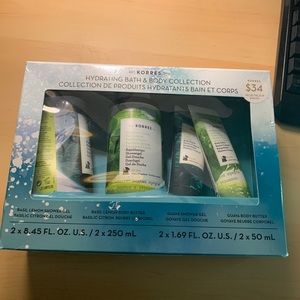 BNIB Korres Hydrating Bath and Body Collection